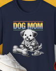 Dog Mom Series, Volume 2, Unisex T-Shirt-Navy, a cool and stylish design with a funny saying from Dog Gang