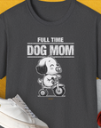 Dog Mom Series, Volume 3, Unisex T-Shirt-Dark Heather, Design by Dog Gang