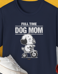 Dog Mom Series, Volume 3, Unisex T-Shirt-Navy, Design by Dog Gang