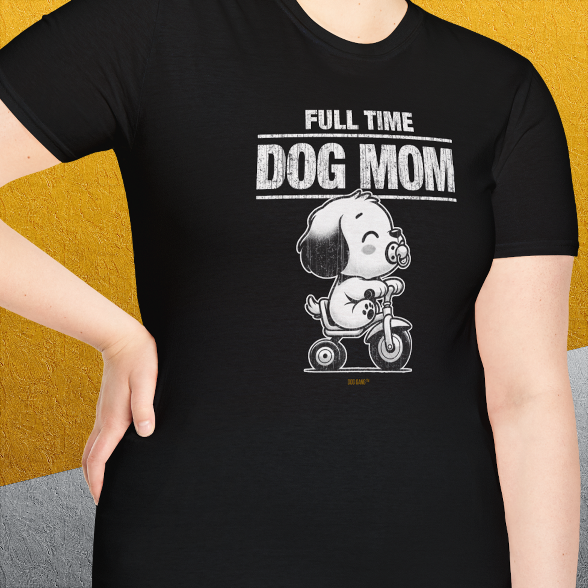 Dog Mom Series, Volume 3, Unisex T-Shirt-, Design by Dog Gang