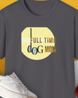 Dog Mom Series, Volume 4, Unisex T-Shirt-Charcoal. A perfect gift for dog lovers and dog owners. Design by Dog Gang
