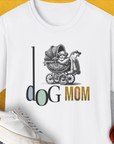 Dog Mom Series, Volume 5, Unisex T-Shirt-White, a cool and stylish design with a funny saying from Dog Gang