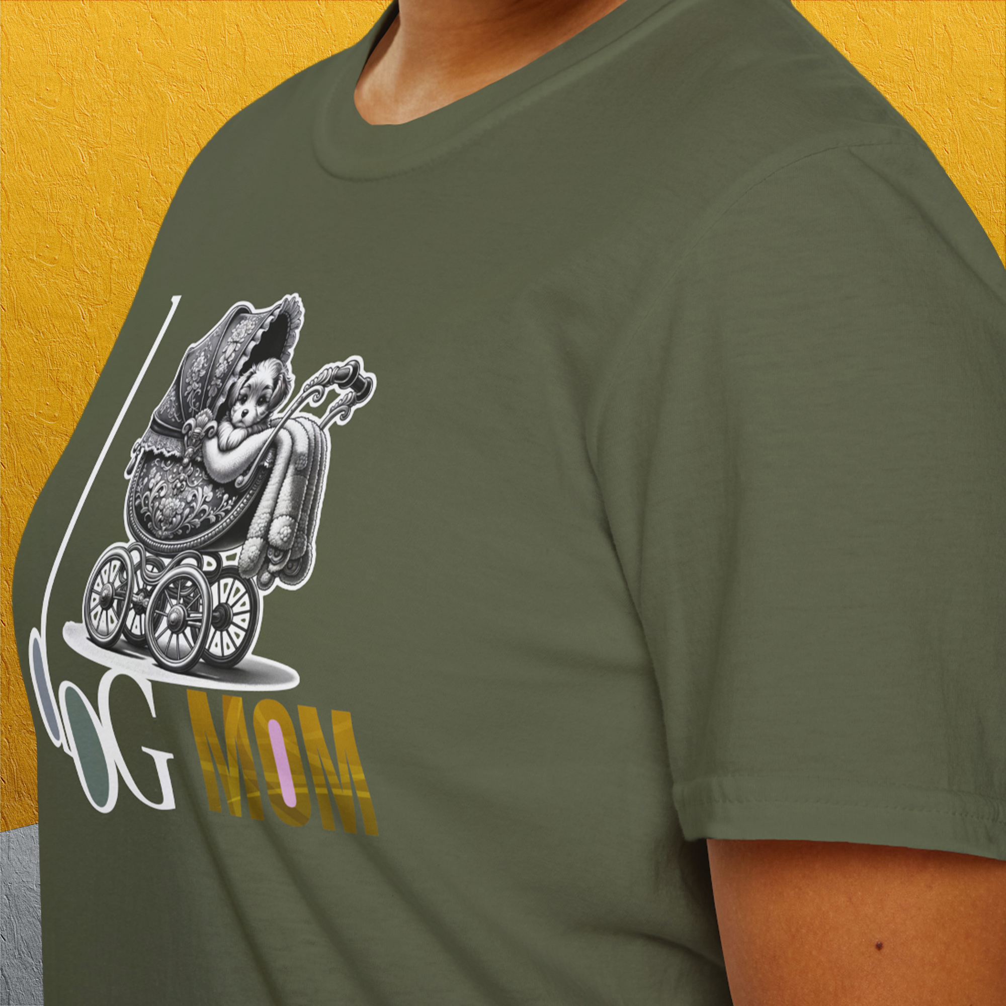 Dog Mom Series, Volume 5, Unisex T-Shirt-, Design by Dog Gang