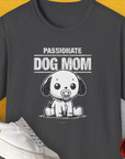 Dog Mom Series, Volume 7, Unisex T-Shirt-Dark Heather, Design by Dog Gang