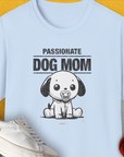 Dog Mom Series, Volume 7, Unisex T-Shirt-Light Blue, Design by Dog Gang