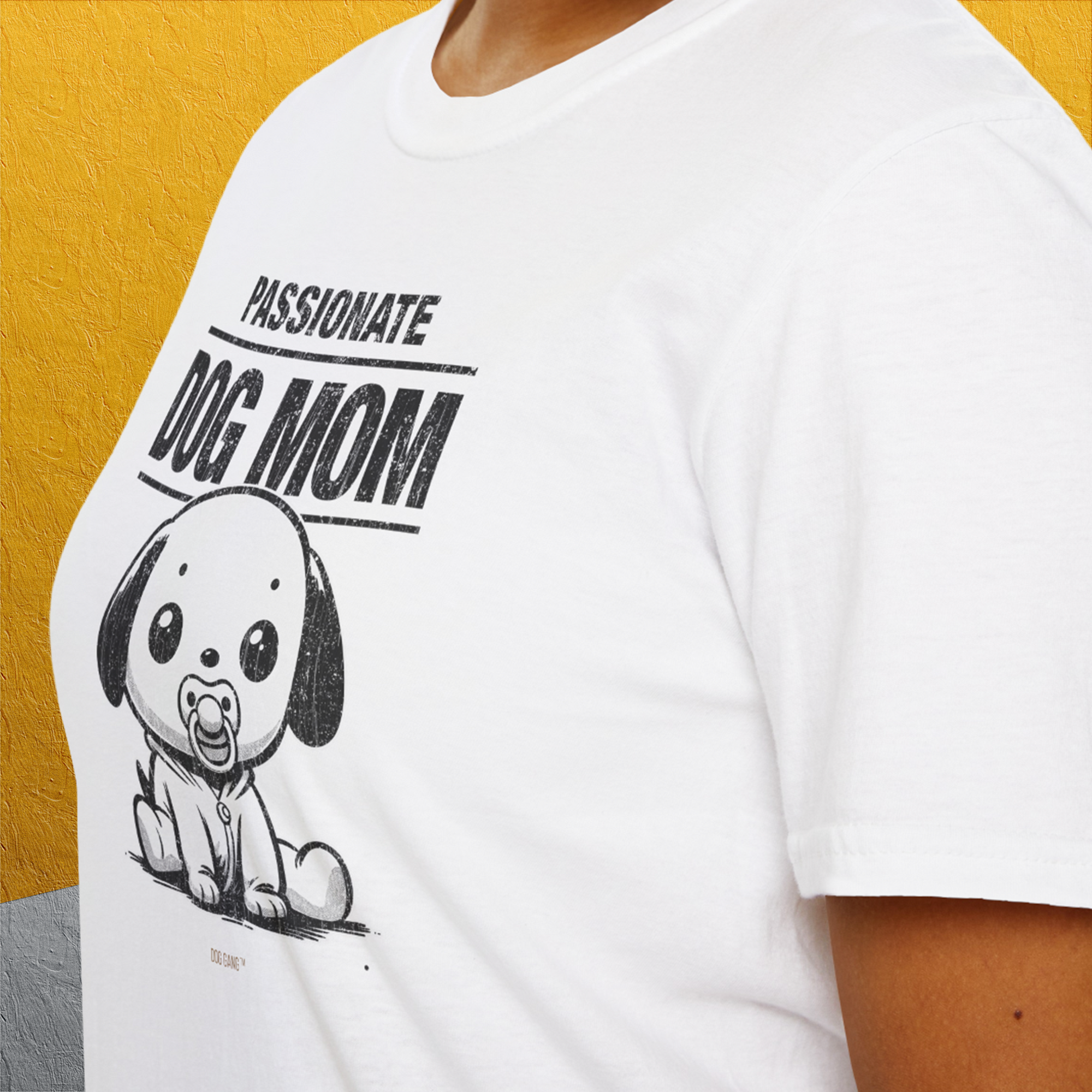 Dog Mom Series, Volume 7, Unisex T-Shirt-, Design by Dog Gang
