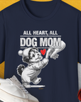 Dog Mom Series, Volume 9, Unisex T-Shirt-Navy, a cool and stylish design with a funny saying from Dog Gang