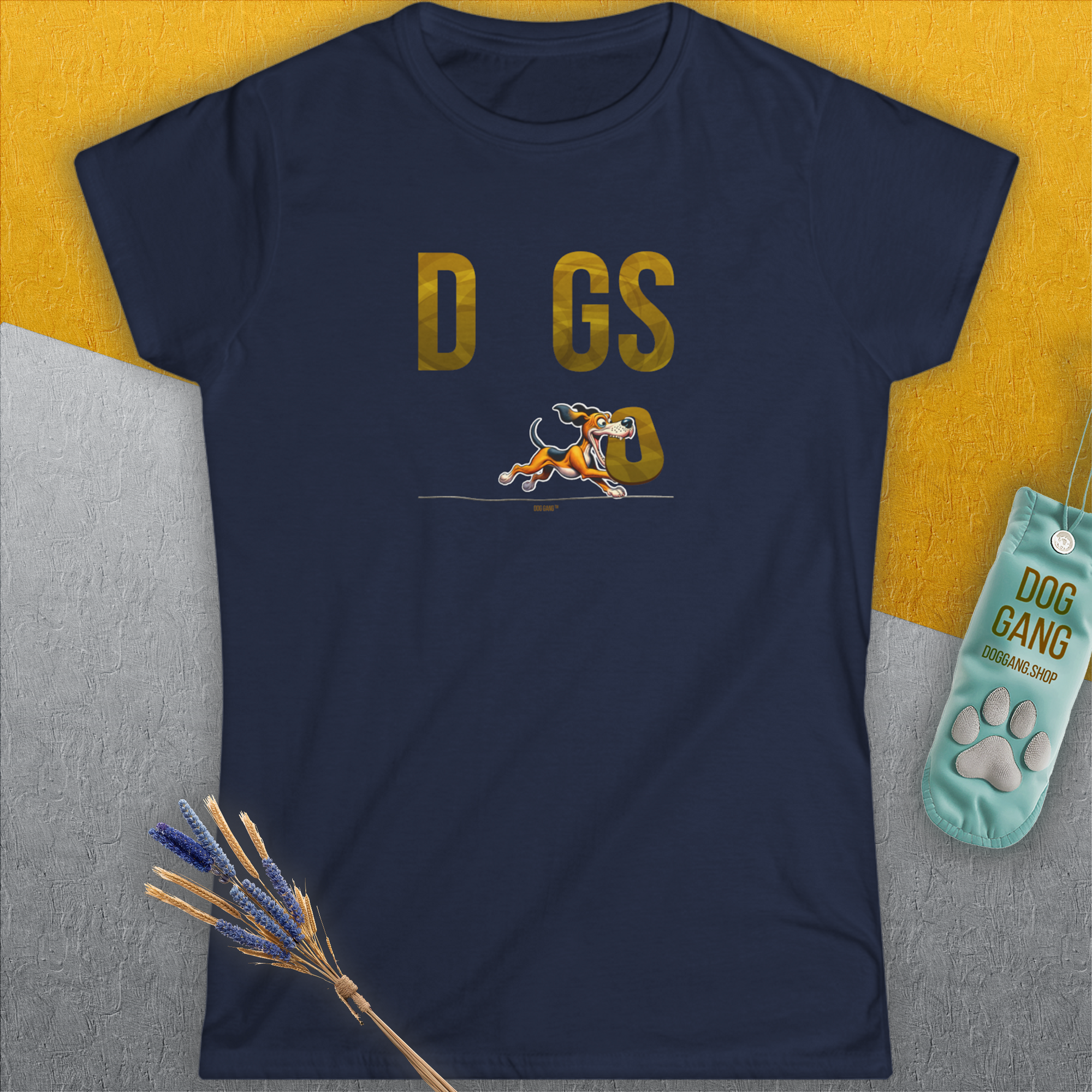 DOGS Series (D-GS), Volume 1, Women's T-Shirt-, a fun and stylish design for dog lovers from Dog Gang