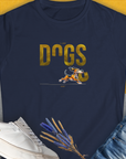DOGS Series (D-GS), Volume 2, Women's T-Shirt-Black, a cool and stylish design with a funny saying from Dog Gang