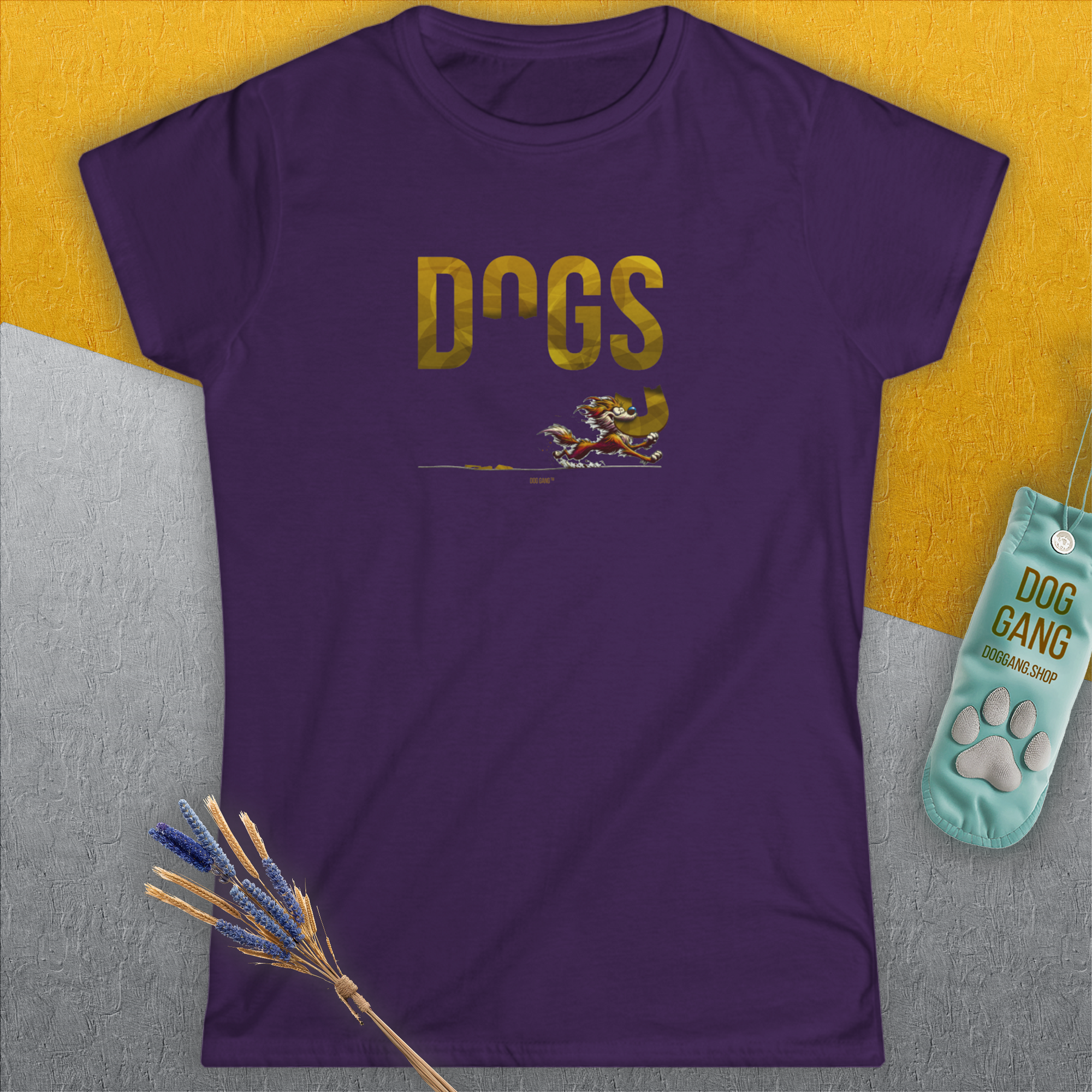 DOGS Series (D-GS), Volume 4, Women's T-Shirt-, a fun and stylish design for dog lovers from Dog Gang