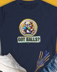 Got Balls? Volume 2, Women's T-Shirt-Navy, a cool and stylish design with a funny saying from Dog Gang