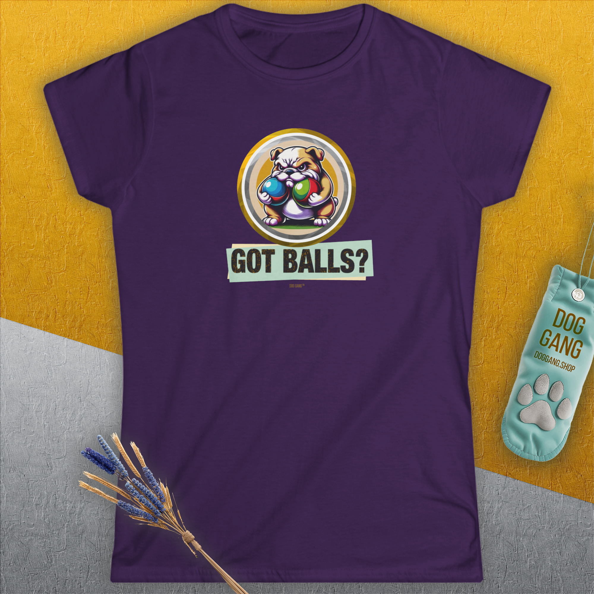 Got Balls? Volume 2, Women's T-Shirt-, a fun and stylish design for dog lovers from Dog Gang