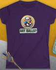 Got Balls? Volume 2, Women's T-Shirt-, a fun and stylish design for dog lovers from Dog Gang