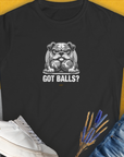 Got Balls? Volume 4, Women's T-Shirt-Black. A perfect gift for dog lovers and dog owners. Design by Dog Gang