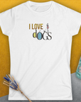 I Love Dogs - Series I, Volume 2, Women's T-Shirt-, a fun and stylish design for dog lovers from Dog Gang