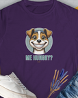 Me Hungry? Volume 4, Women's T-Shirt-Purple, a cool and stylish design with a funny saying from Dog Gang