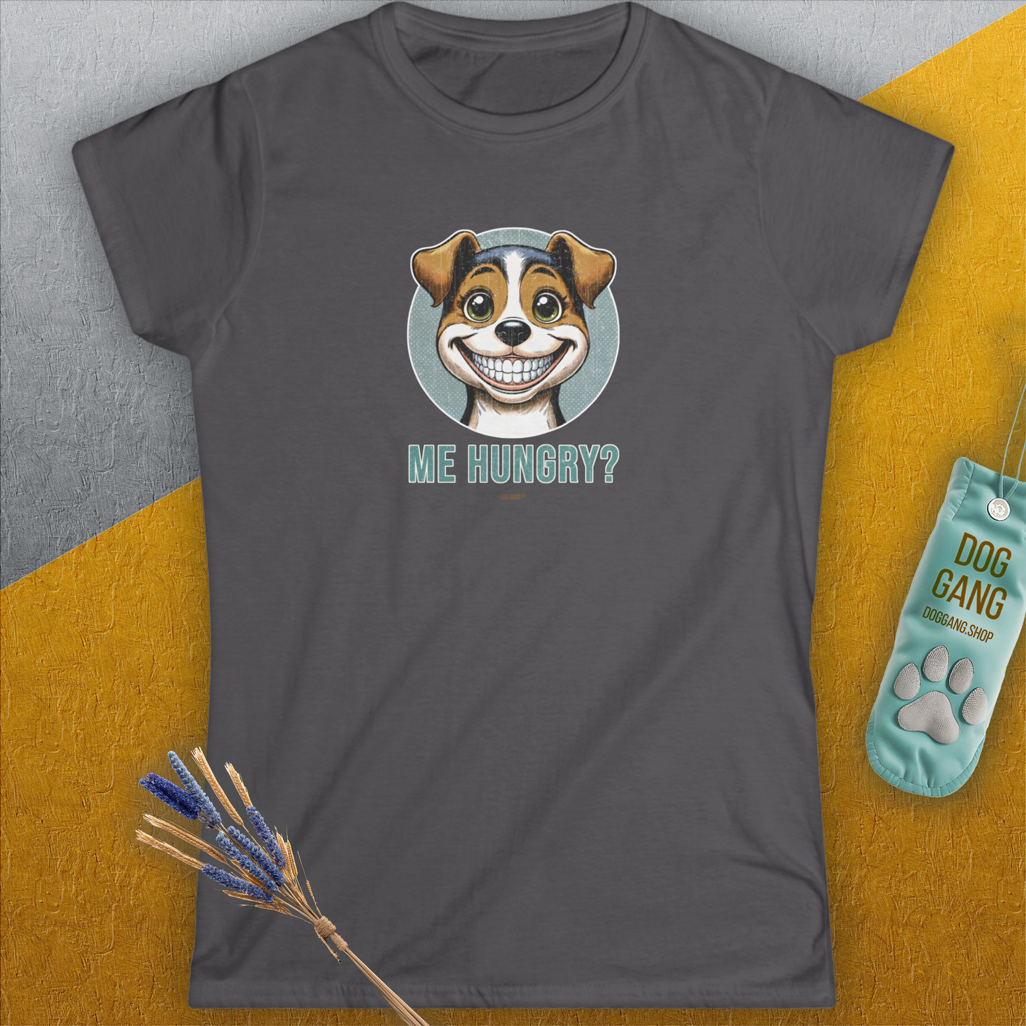Me Hungry? Volume 4, Women's T-Shirt-, a fun and stylish design for dog lovers from Dog Gang