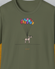 The Dog Gang Minimalistic Series I, Volume 2, Unisex T-Shirt-Military Green-Design made by Dog Gang