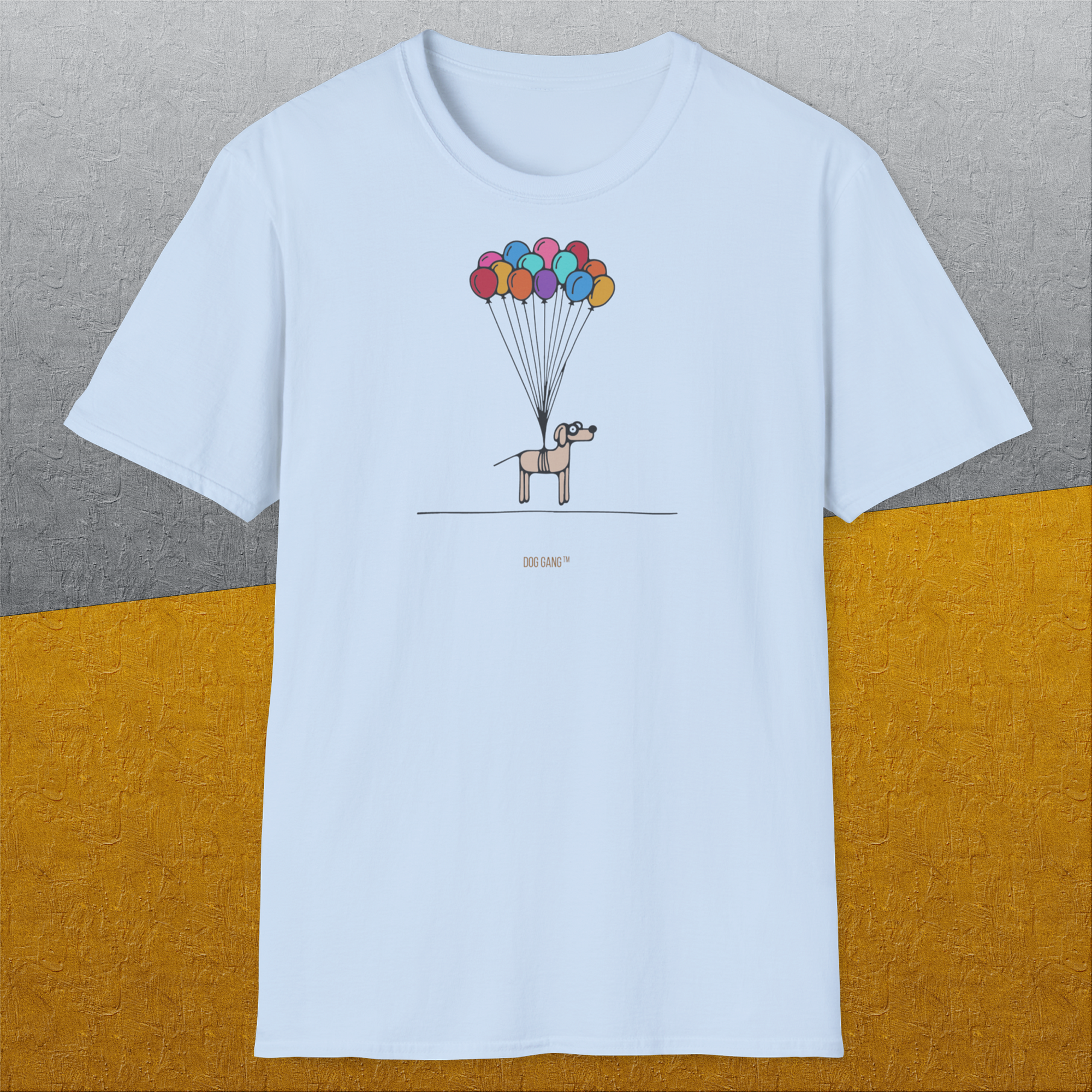 The Dog Gang Minimalistic Series I, Volume 2, Unisex T-Shirt-a minimalistic Shirtdesign by Dog Gang of Switzerland