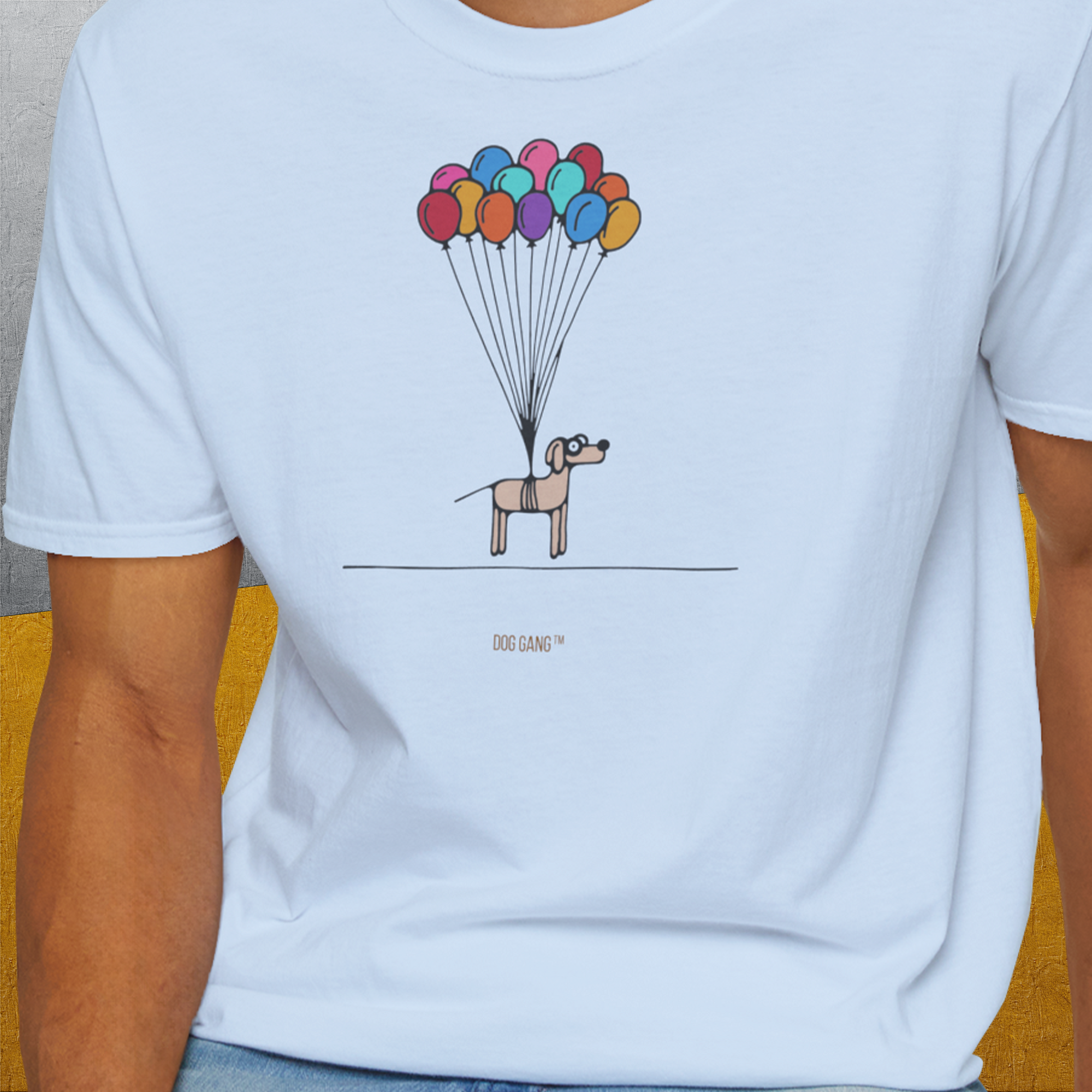 The Dog Gang Minimalistic Series I, Volume 2, Unisex T-Shirt-. For dog lovers and dog owners. Design by Dog Gang