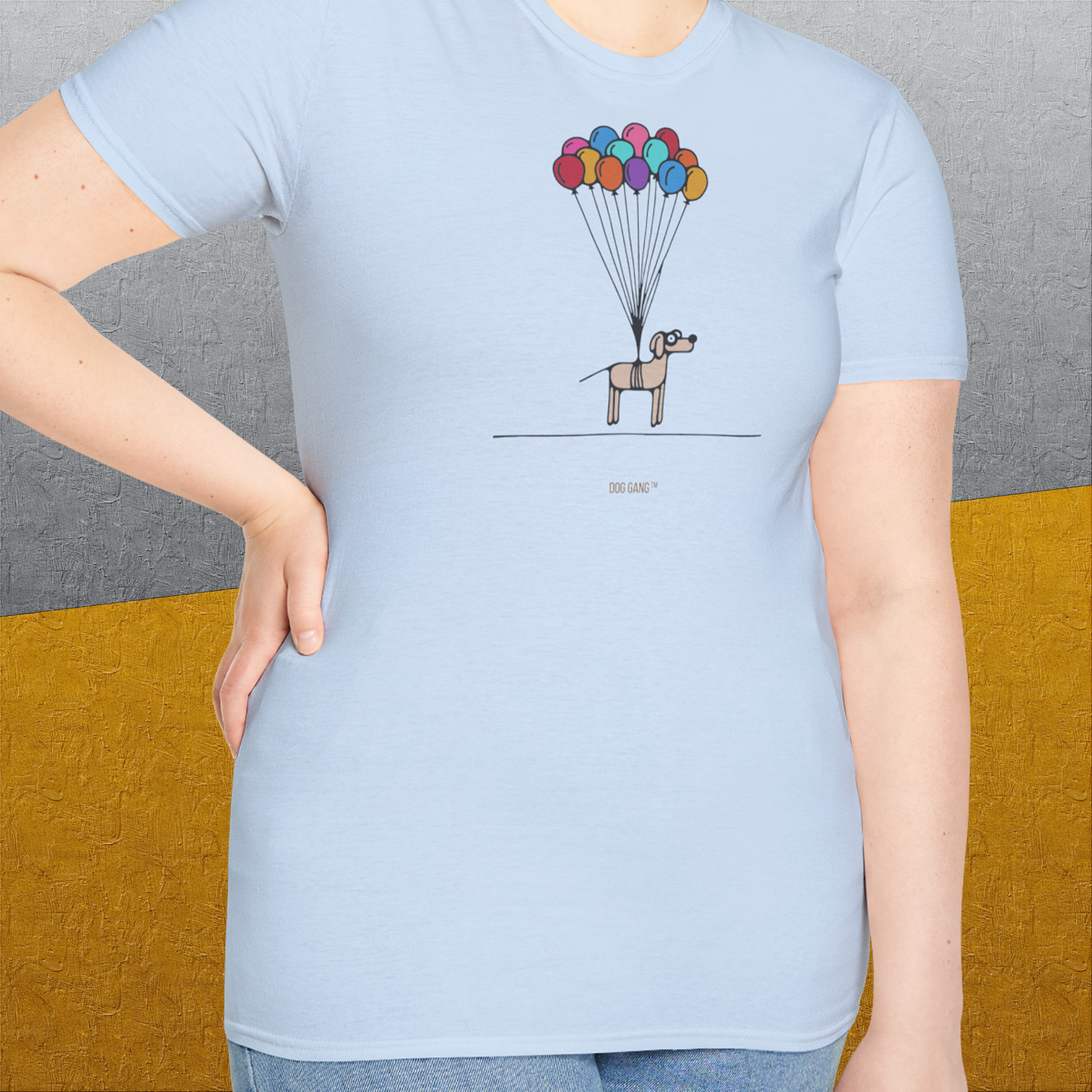 The Dog Gang Minimalistic Series I, Volume 2, Unisex T-Shirt-. A dog-themed Design from Dog Gang