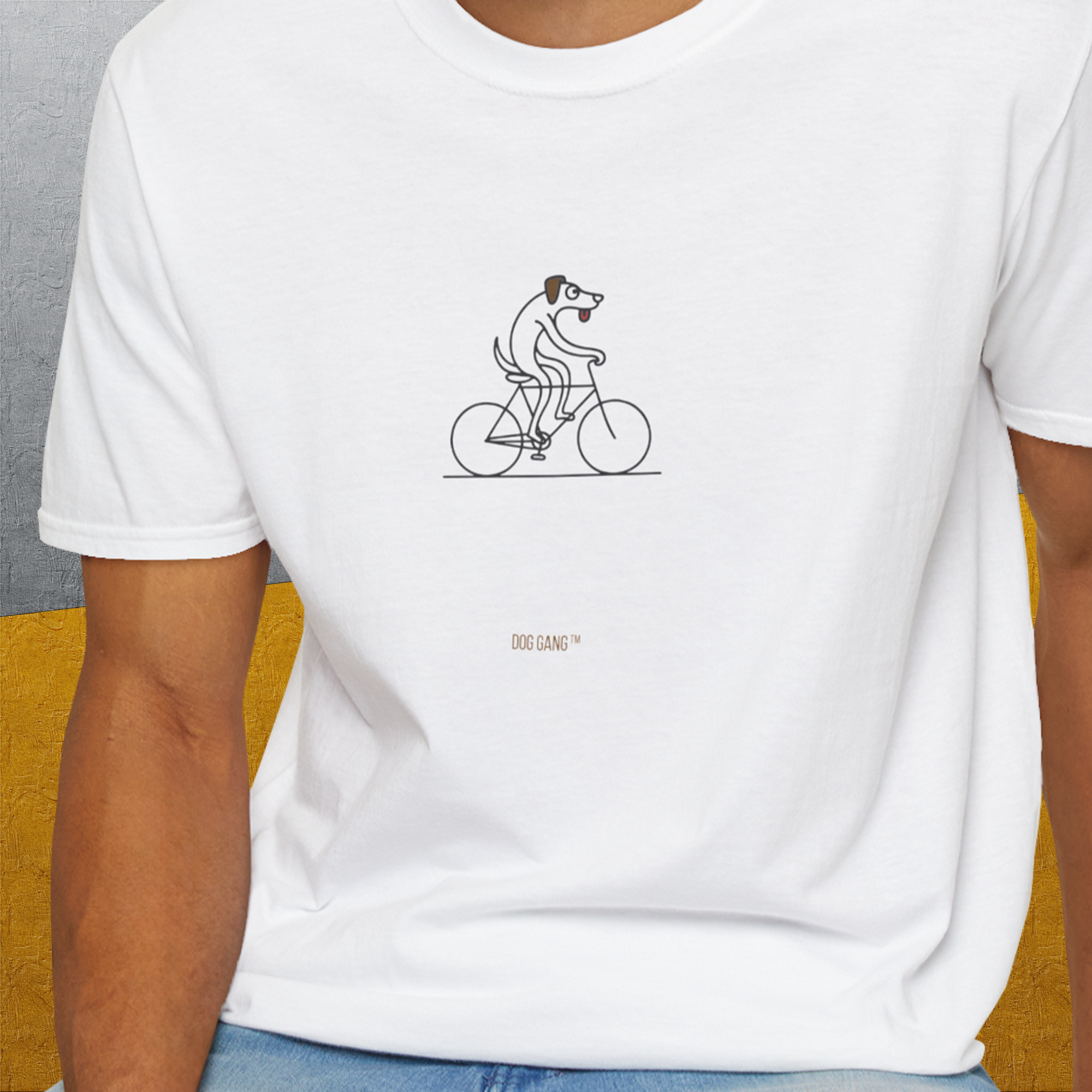 The Dog Gang Minimalistic Series I, Volume 4, Unisex T-Shirt-. For dog lovers and dog owners. Design by Dog Gang