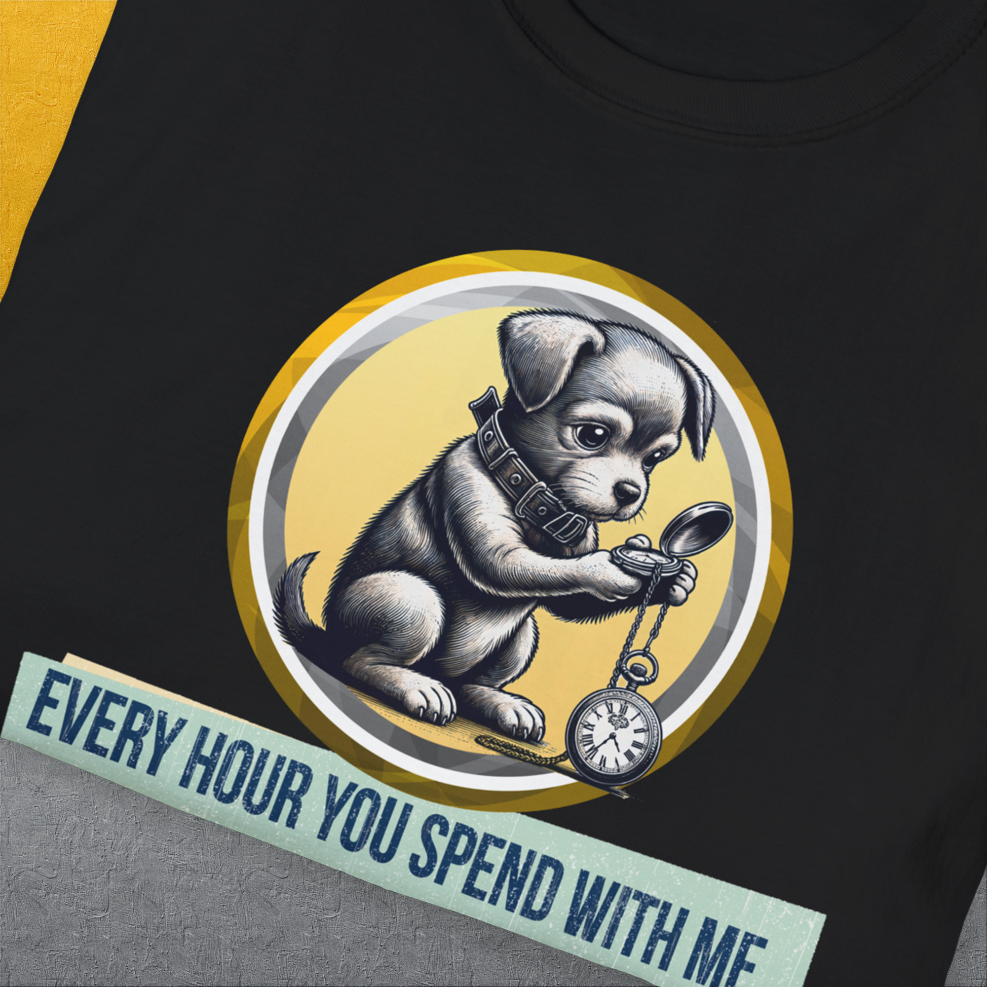 One Human Year = Ten Dog Years, Volume 1, Unisex T-Shirt-. A dog-themed Design from Dog Gang