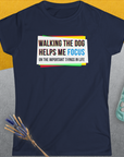 Walking The Dog Series One, Volume 1, Women's T-Shirt-, a fun and stylish design for dog lovers from Dog Gang
