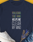 Walking The Dog Series One, Volume 3, Women's T-Shirt-Navy, a cool and stylish design with a funny saying from Dog Gang