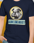 Allright Come And Get It, Volume 1, Unisex T-Shirt-, Design by Dog Gang