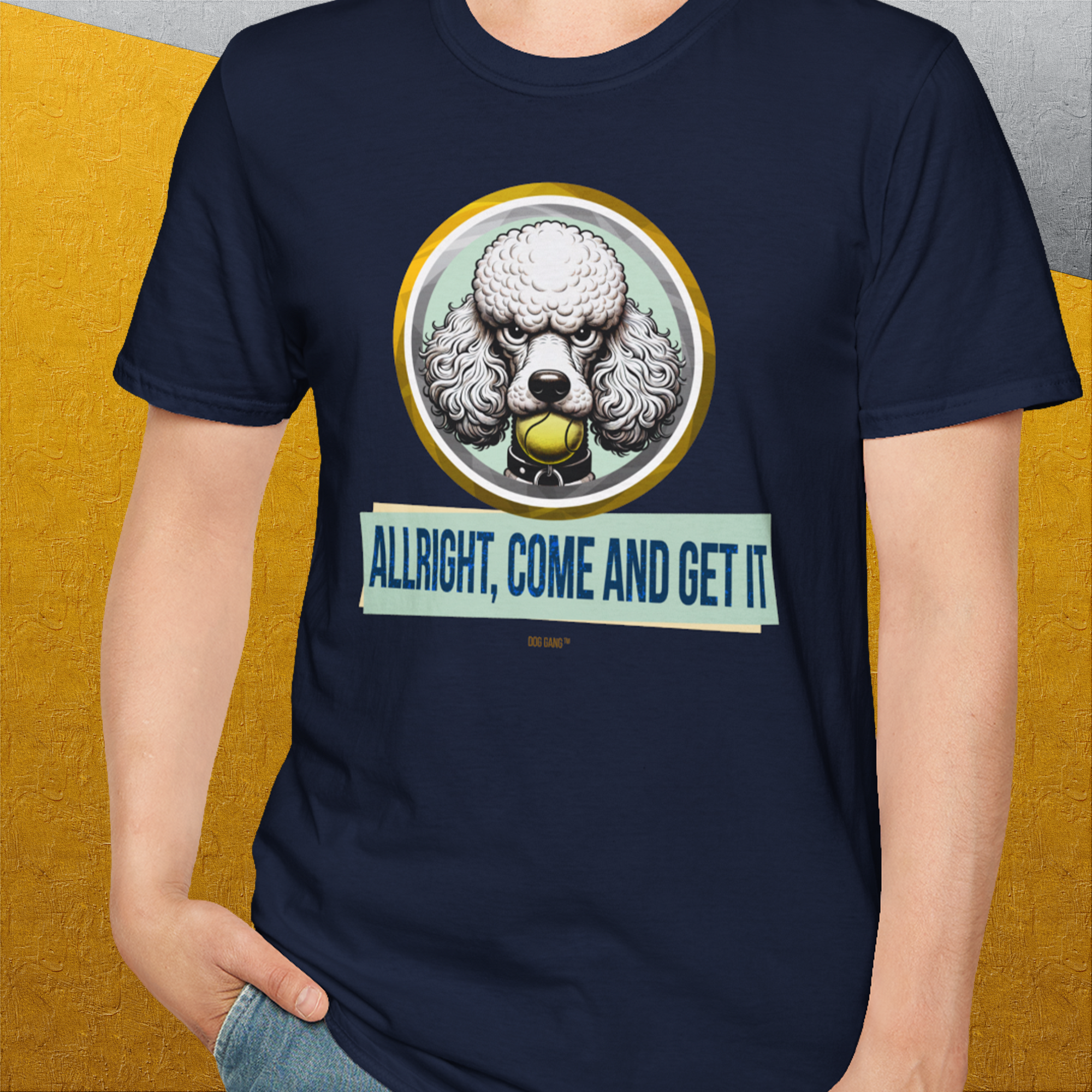 Allright Come And Get It, Volume 3, Unisex T-Shirt-, Design by Dog Gang