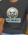 Allright Come And Get It, Volume 3, Unisex T-Shirt-. For dog lovers and dog owners. Design by Dog Gang
