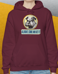 Allright Come And Get It, Volume 1, Unisex Hoodie-, a fun and stylish design for dog lovers from Dog Gang