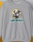 Allright Come And Get It, Volume 1, Unisex Sweatshirt-Sport Grey. A perfect gift for dog lovers and dog owners. Design by Dog Gang