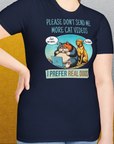 Cat Videos Series, Volume 2, Unisex T-Shirt-humorvolles Hundeshirt, lustiger Spruch mit Hund, Design by Dog Gang