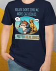 Cat Videos Series, Volume 2, Unisex T-Shirt-lustiges Shirt für Hundeliebhaber, Design by Dog Gang