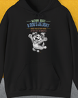 Nothing Beats A Dog's Delight When You Return Home, Volume 1, Unisex Hoodie-Black-cooles Shirt mit lustigem Spruch für Hundefreunde, Design by Dog Gang