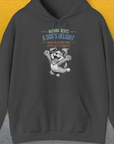 Nothing Beats A Dog's Delight When You Return Home, Volume 1, Unisex Hoodie-Dark Heather-bequemes Shirt mit lustigem Spruch für Hundebesitzer, Design by Dog Gang