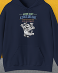 Nothing Beats A Dog's Delight When You Return Home, Volume 1, Unisex Hoodie-Navy-Kapuzi mit lustigem Spruch für Hundefreunde, Design by Dog Gang