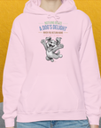 Nothing Beats A Dog's Delight When You Return Home, Volume 1, Unisex Hoodie-lustiger Spruch auf bequemen Shirt für Hundeliebhaber, Design by Dog Gang