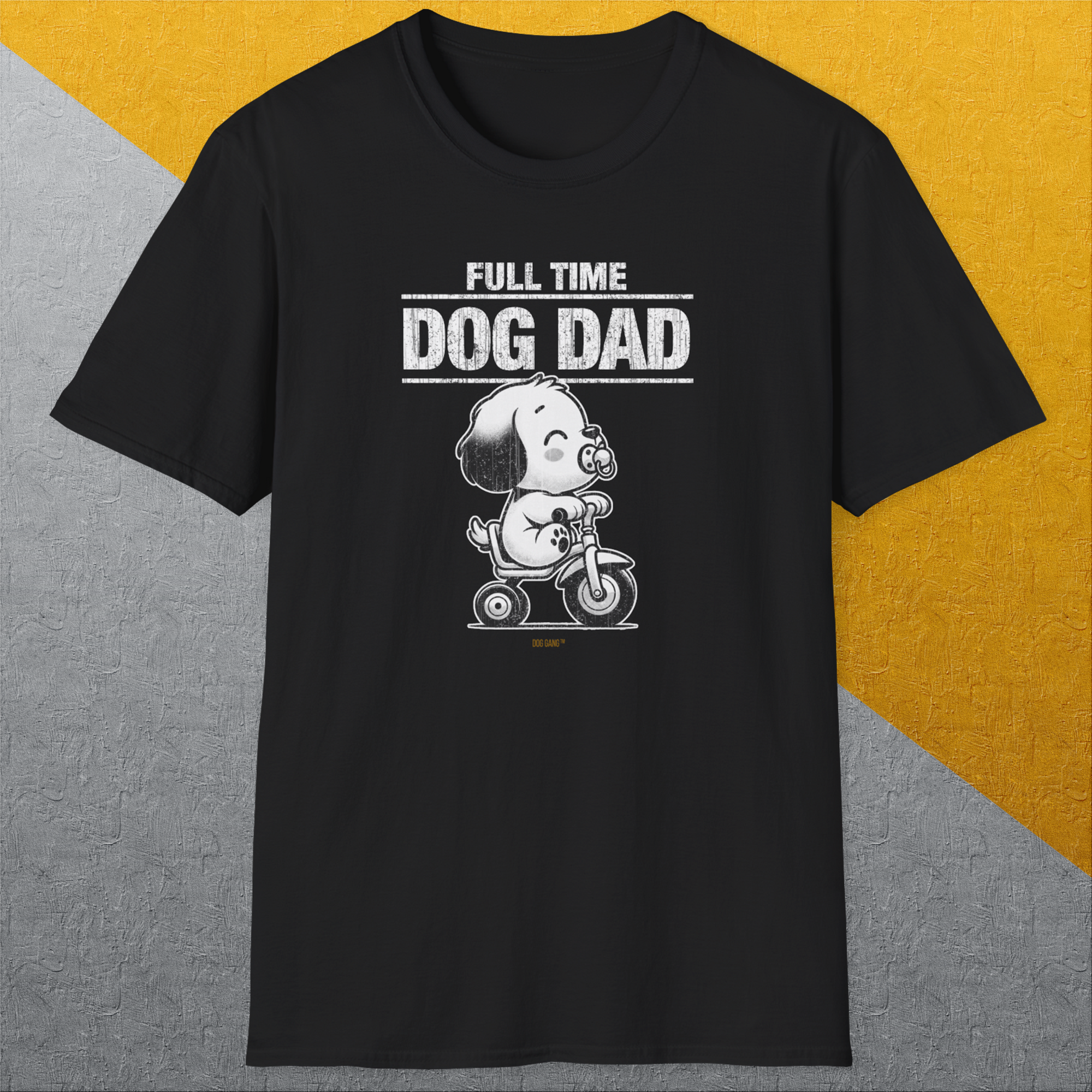 Dog Dad Series, Volume 3, Unisex T-Shirt-. A dog-themed Design from Dog Gang