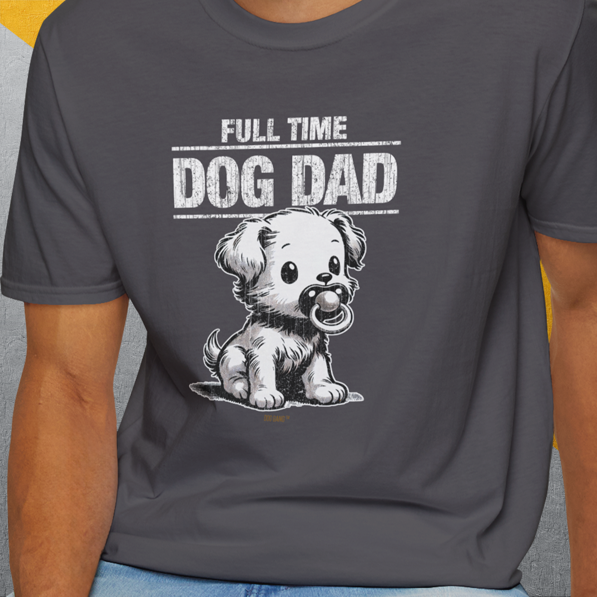 Dog Dad Series, Volume 4, Unisex T-Shirt-, a fun and stylish design for dog lovers from Dog Gang