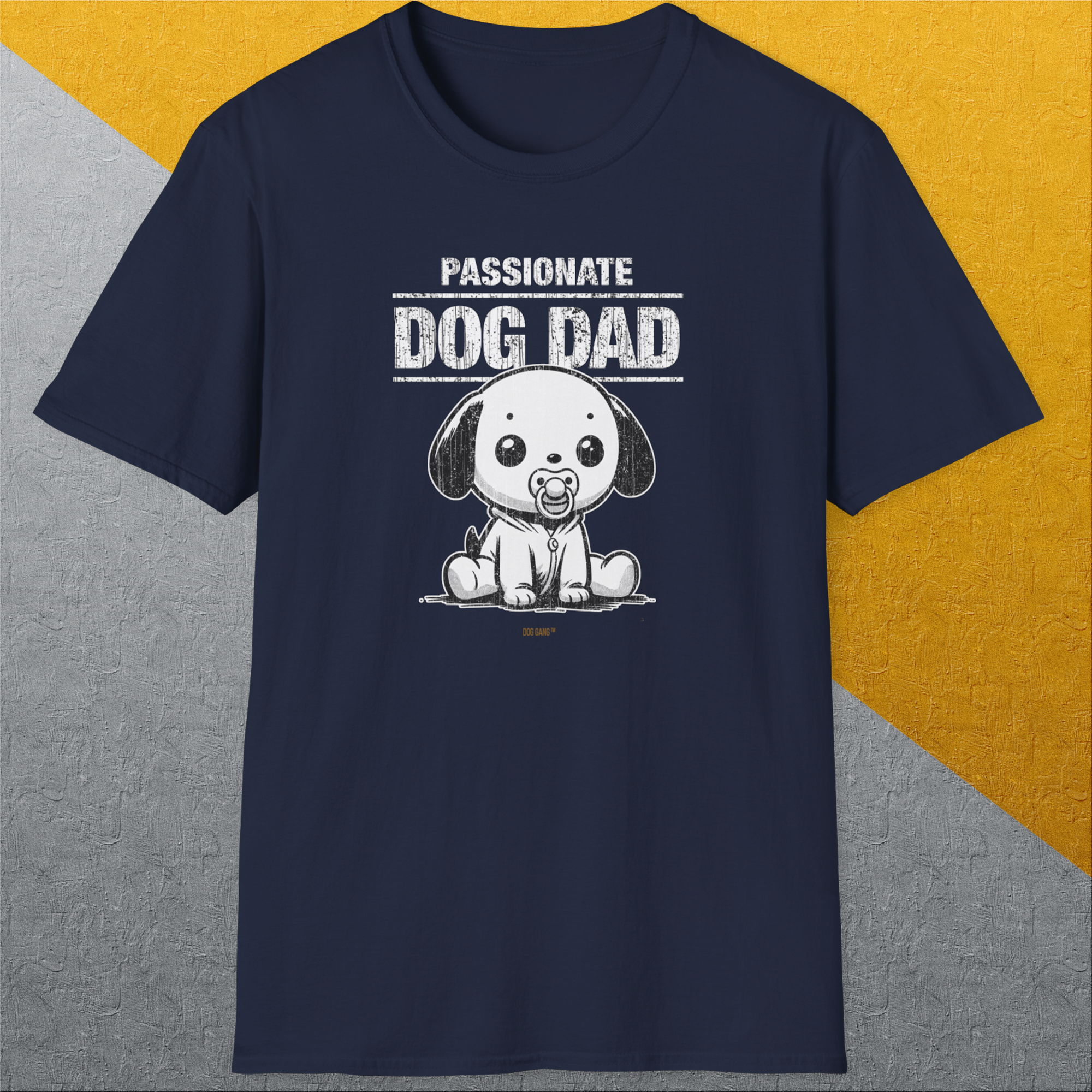 Dog Dad Series, Volume 6, Unisex T-Shirt-. A dog-themed Design from Dog Gang