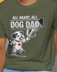 Dog Dad Series, Volume 7, Unisex T-Shirt-, Design by Dog Gang