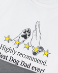 Dog Dad Series, Volume 9, Unisex T-Shirt-. A perfect gift for dog lovers and dog owners. Design by Dog Gang