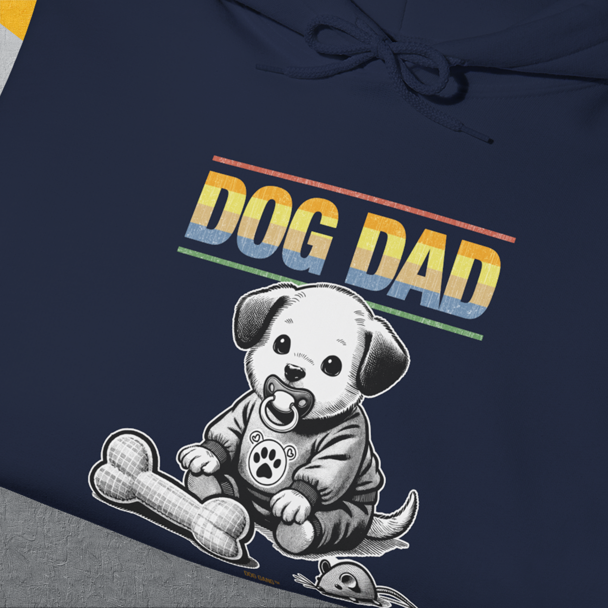Dog Dad Series, Volume 2, Unisex Hoodie-. For dog lovers and dog owners. Design by Dog Gang