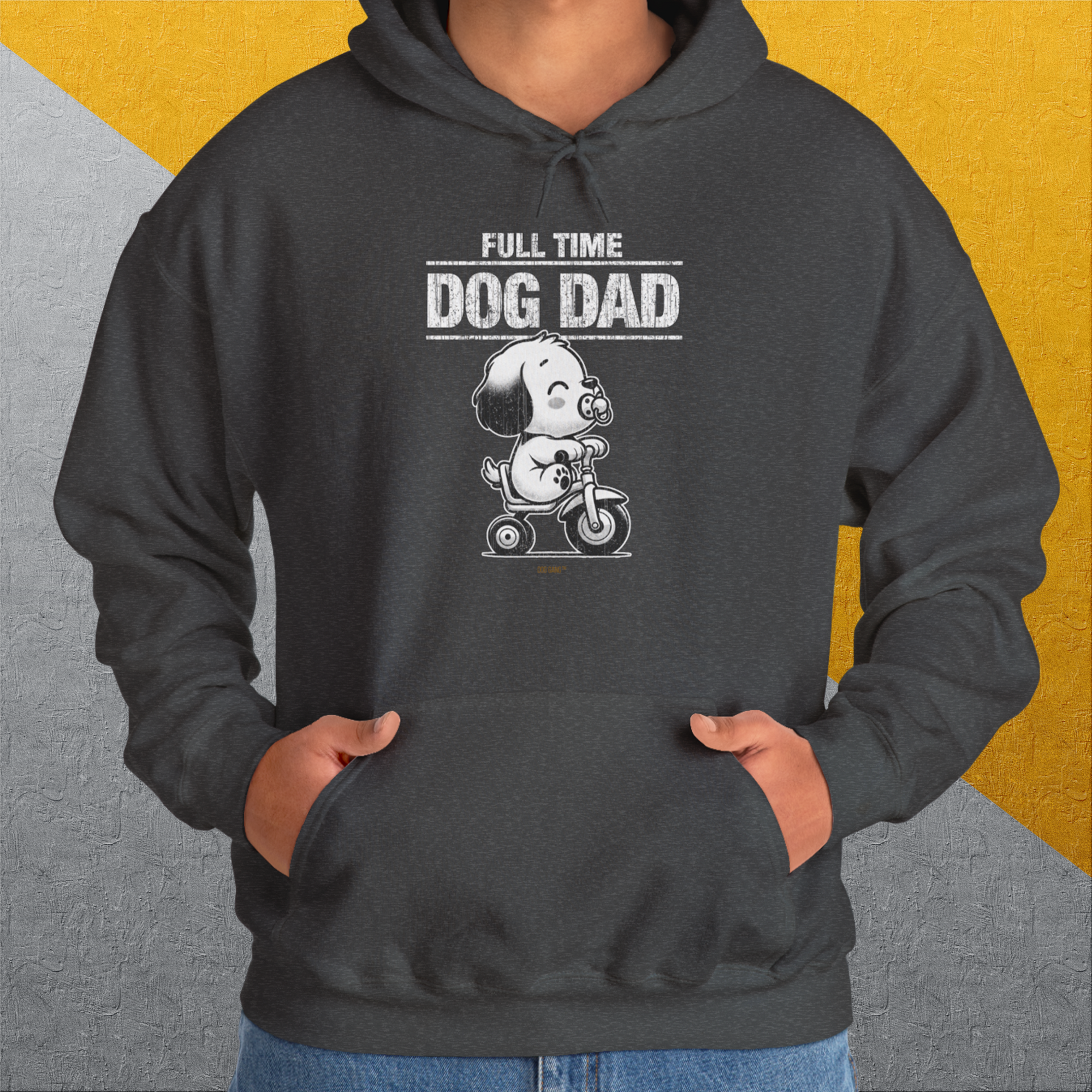 Dog Dad Series, Volume 3, Unisex Hoodie-, Design by Dog Gang