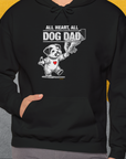 Dog Dad Series, Volume 7, Unisex Hoodie-, a fun and stylish design for dog lovers from Dog Gang
