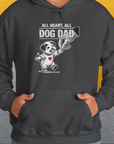 Dog Dad Series, Volume 7, Unisex Hoodie-. A perfect gift for dog lovers and dog owners. Design by Dog Gang
