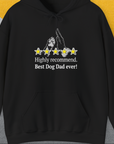 Dog Dad Series, Volume 9, Unisex Hoodie-Black, Design by Dog Gang